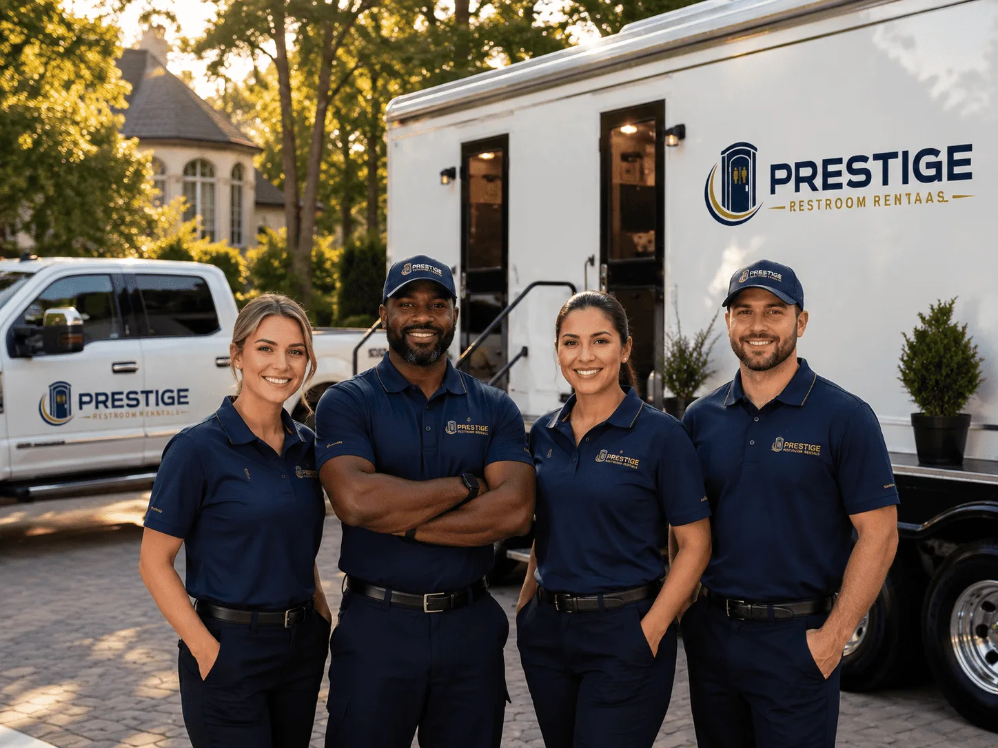 Trusted Luxury Portable Restrooms company in Olden, TX